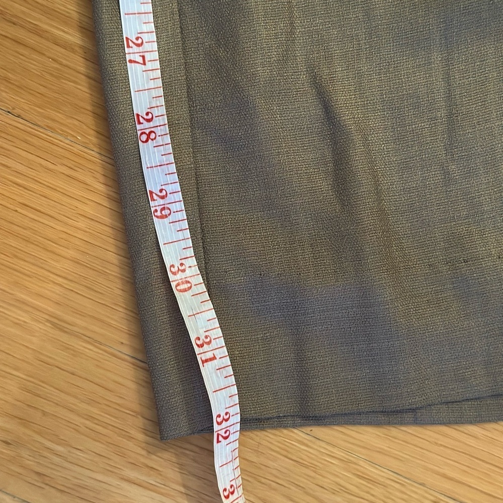 NEW Trina Turk Wide Leg Dress Pant Women's Size 12 Taupe/Brown Pockets $238 - Picture 5 of 8